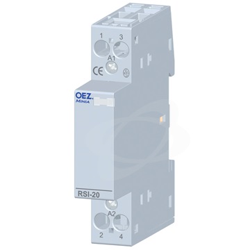 Stykač instalační 20A 230V~ RSI-20-11-A230 1xNO/1xNC