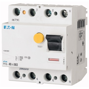 Chránič proudový 4p 40A 300mA AC PF6