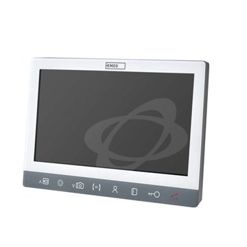Videotelefon barevný 7" EM-10AHD monitor, bílá (H3015)