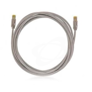 Patch kabel KELine 10Giga 2xRJ45 C6A STP LSOH 8,0m, KEL-C6A-P-080
