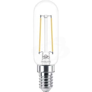 LED žárovka E14 2,1W 2700K 250lm Filament T25L Philips
