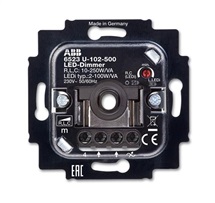 ABB přístroj stmívače otočného/tlačítkového pro LED