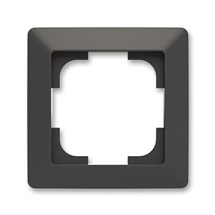 Zoni rámeček 1-násobný matná černá/bílá