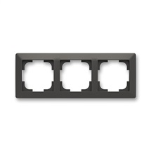 Zoni rámeček 3-násobný matná černá/bílá