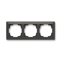 Zoni rámeček 3-násobný matná černá
