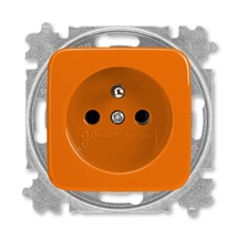 Reflex SI zásuvka 1-násobná oranžová
