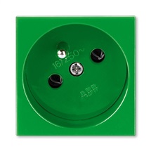 Profil 45 zásuvka 1-násobná zelená (RAL 6018)
