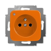 Reflex SI zásuvka se signalizací provozního stavu oranžová