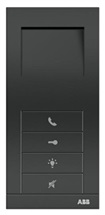 Telefon domovní, hands-free (ABB-Welcome Midi) antracitová matná