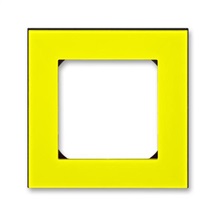 Levit rámeček 1-násobný žlutá/kouřová černá