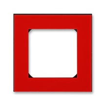 Levit rámeček 1-násobný červená/kouřová černá