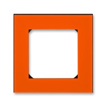 Levit rámeček 1-násobný oranžová/kouřová černá