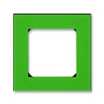 Levit rámeček 1-násobný zelená/kouřová černá