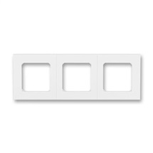 Levit rámeček 3-násobný bílá/bílá