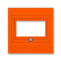 Levit kryt zásuvky komunikační přímé (HDMI, USB, VGA) oranžová
