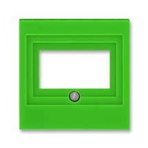 Levit kryt zásuvky komunikační přímé (HDMI, USB, VGA) zelená