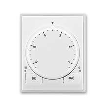 Element termostat otočný (ovládací jednotka) bílá/ledová bílá