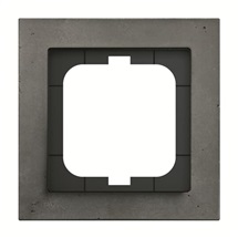 Busch-axcent rámeček 1-násobný beton