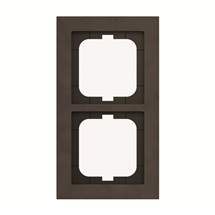 Busch-axcent rámeček 2-násobný hnědý papír