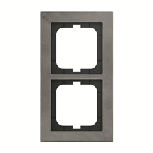 Busch-axcent rámeček 2-násobný beton