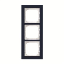 Busch-axcent rámeček 3-násobný fialové sklo