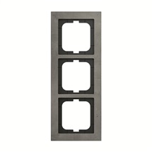 Busch-axcent rámeček 3-násobný beton