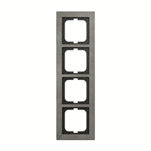 Busch-axcent rámeček 4-násobný beton