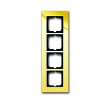 Solo carat rámeček 4-násobný vodorovný/svislý zlacená mosaz