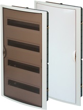 Rozvodnice pod omítku 56M průhledné dveře (4 řady) IP40 RZG-Z bílá
