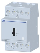 Stykač instalační 40A 24V~ RSI-40-40-A024-M 4xNO s manuálním ovládán