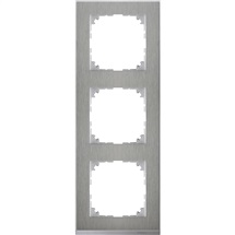 M-Pure Decor rámeček 3-násobný Stainless Steel/Aluminium