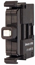 Objímka LED M22-LED-W 12-30VAC/DC bílá