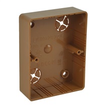 Krabice lištová LK80x28 2ZK pro 2-zás. řady Classic nebo Swing dřevo