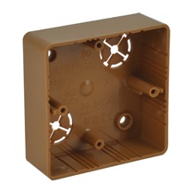 Krabice lištová LK80x28R/1 pro přístroje řady Classic nebo Swing dřevo