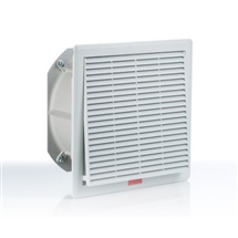 Ventilátor s filtrem 650m3/h 260x260x111 IP54 Plastim