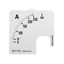 Stupnice pro analogový ampérmetr SCL-A5-600/72