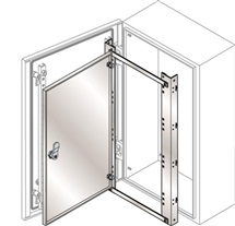 Vnitřní plné nerezové dveře 400x300 (VxŠ)
