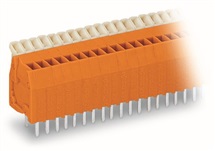 Blok svorkový 24P oranžová 234-524 pro desky s plošnými spoji