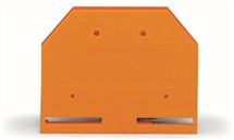 Bočnice koncová a separátor 2,5mm oranžová 284-302