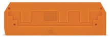 Bočnice koncová a separátor 2,5mm oranžová 283-352