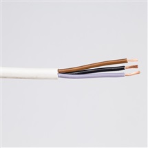 Kabel H05VV-F 3X1 bílá