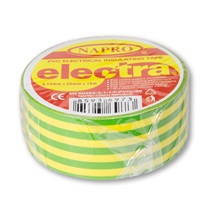 Páska izolační 25x10 zelenožlutá ELECTRA