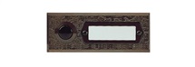 Tlačítko ETA 501 G, 1 kontakt, bronz