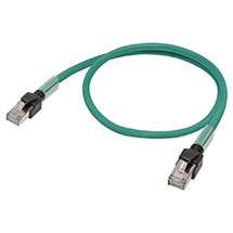 Cat6 patch cable, LSZH, zelené barvy, 3.0m