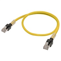 Kabel Ethernet patch, F/UTP, Cat.6A, LSZH (Yellow), 1.5 m
