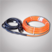 Topný kabel ECOFLOOR PDS1P s vidlicí - urychl.zrání betonu 10m; 380W