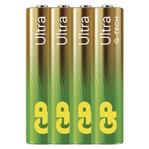 Baterie AAA 1,5V alkalická LR03 GP ULTRA /krabička 4ks (B02114)