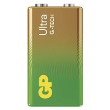 Baterie 9V 6LF22 (1604) alkalická ULTRA GP /krabička 1ks (B02511)