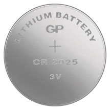 Baterie knoflíková 3V CR2025 20x2,5mm lithiová 170mAh GP blistr