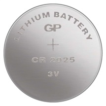 Baterie knoflíková 3V CR2025 20x2,5mm lithiová 170mAh GP (B1525)